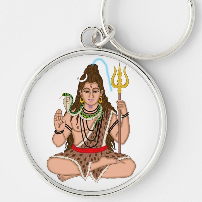 Lord Shiva Keychain (Front)