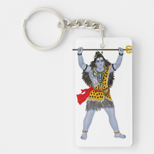 Lord Shiva Keychain (Front)