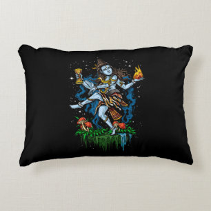 Lord Shiva Nataraja Dancing Hindu God Accent Pillow