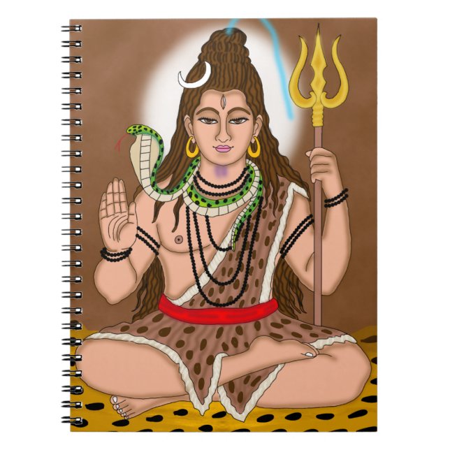 Lord Shiva Notebook (Front)