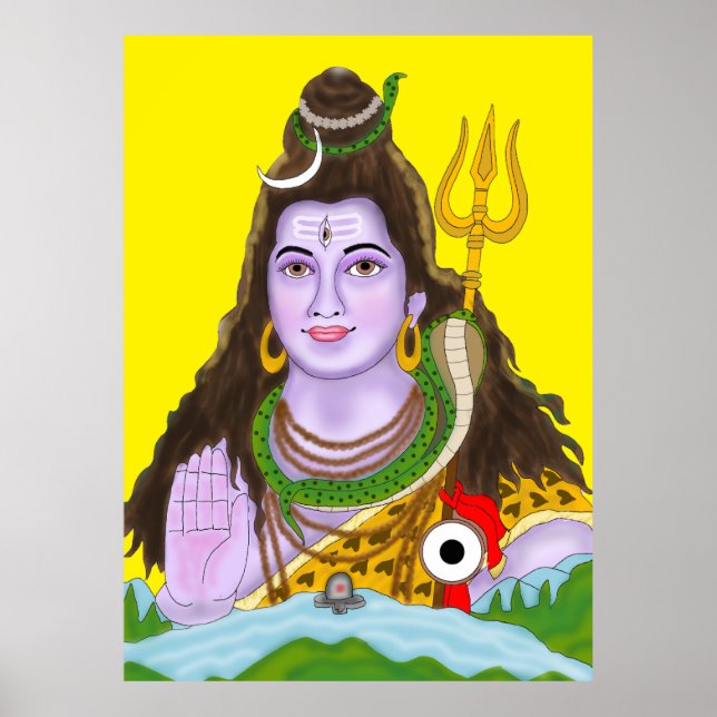 Lord Shiva Poster (Front)