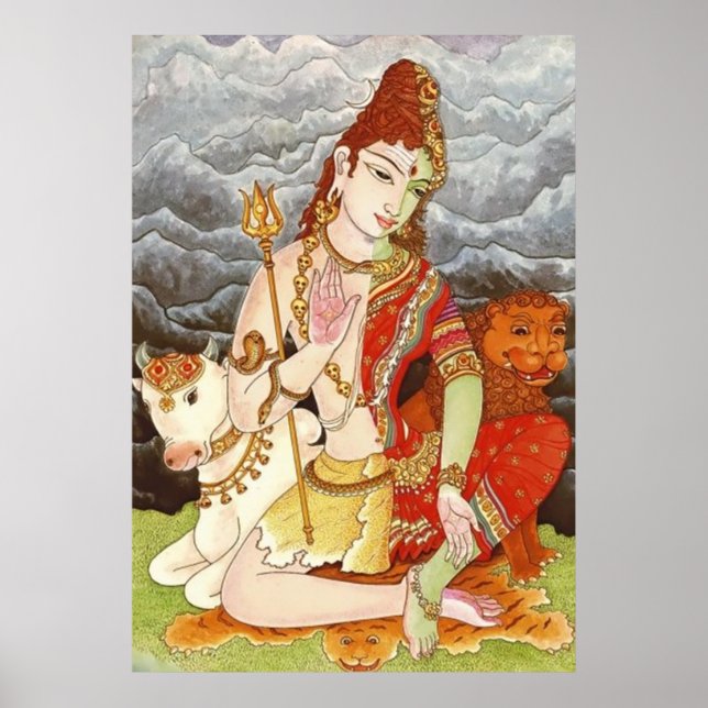 lord shiva poster (Front)