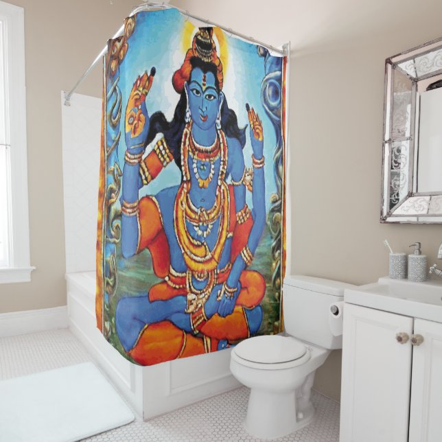 Lord Shiva - Shower Curtain (In Situ)