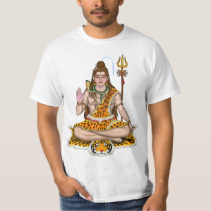 Lord Shiva Spiritual Hindu Deity Custom T-Shirt