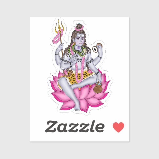 Lord Shiva Stickers (Sheet)