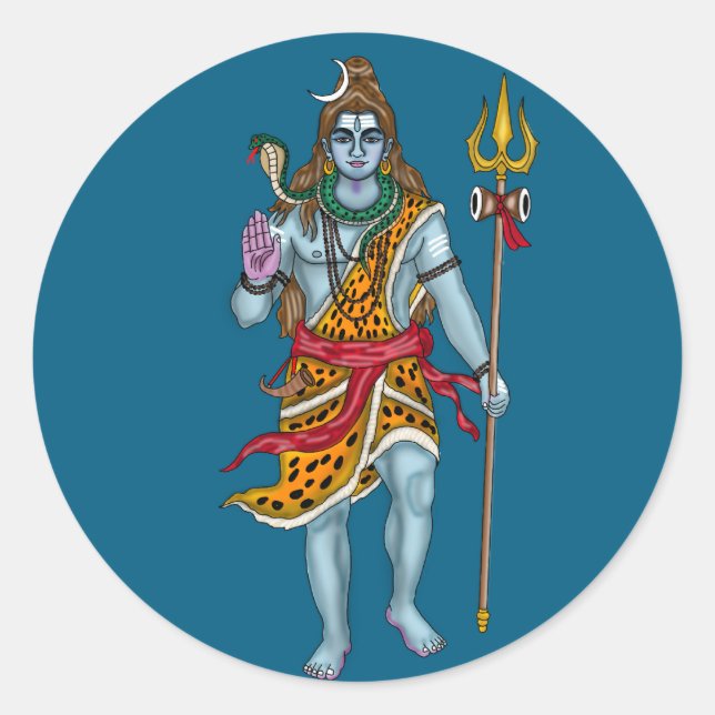Lord Shiva Stickers (Front)