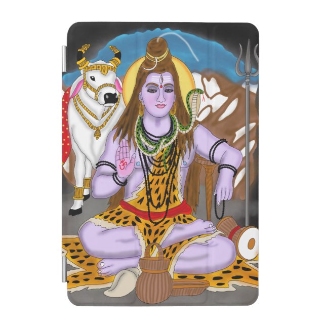 Lord Shiva Tablet Case (Front)