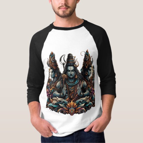 Lord Shiva The Eternal Yogi T_Shirt