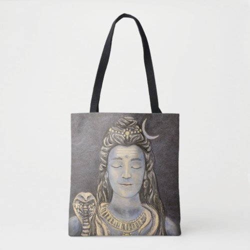 Lord Shiva Tote Bag