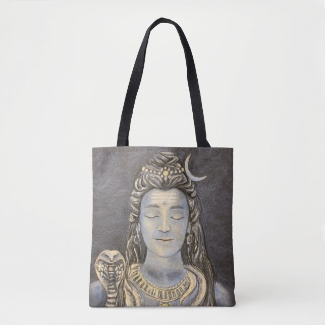 Lord Shiva Tote Bag (Front)
