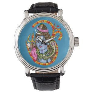 Lord Shiva Wall Clock Watch