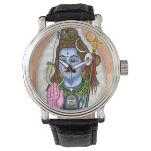 Lord Shiva Wall Clock Watch