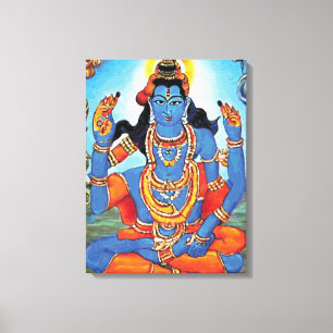 Lord Shiva - Wrapped Canvas Print