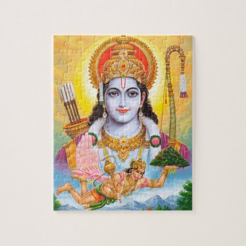 Lord Shree Ram Hindu Religion Jigsaw Puzzle