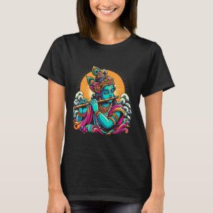 Lord Shri Krishna Hindu God Lord Shri Krishna Love T-Shirt