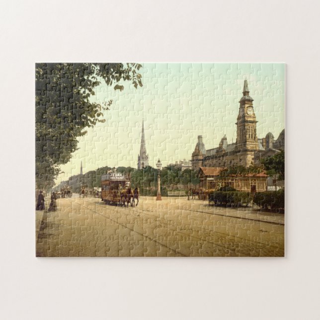 Lord St, Southport, Merseyside, England Jigsaw Puzzle (Horizontal)