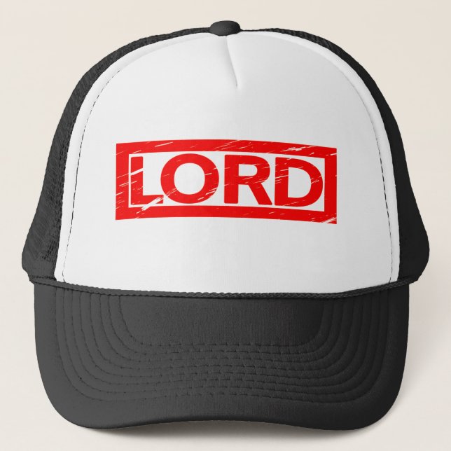 Lord Stamp Trucker Hat (Front)