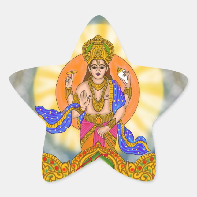 Lord Surya Sticker (Front)