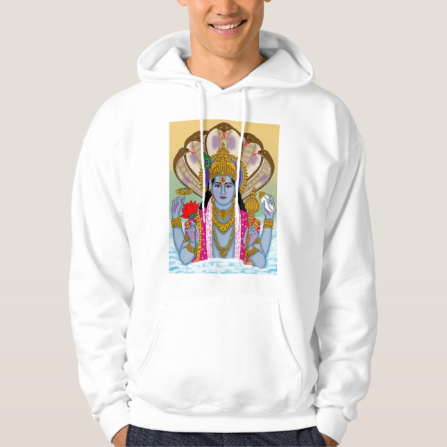 Lord Vishnu Hoodie (Front)