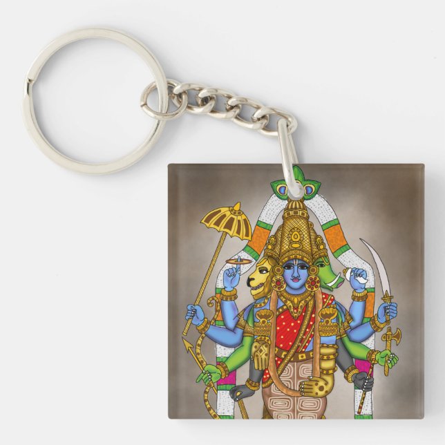 Lord Vishnu Keychain (Front)