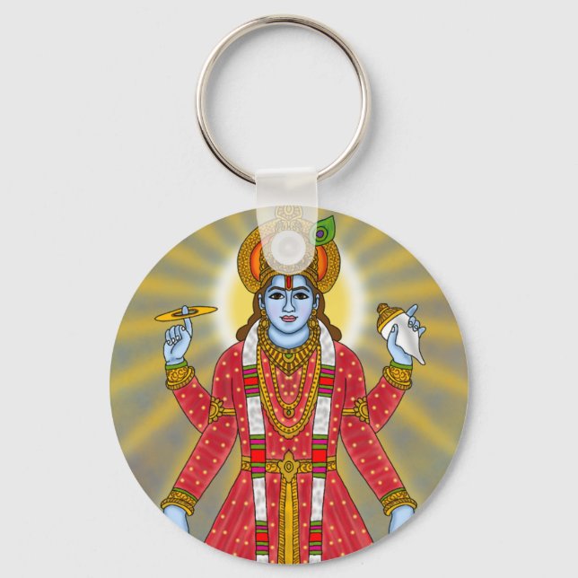 Lord Vishnu Keychain (Front)
