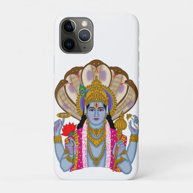 Lord Vishnu Phone Cover (Back)
