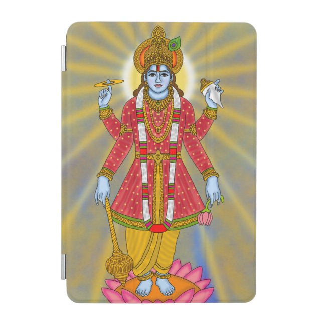 Lord Vishnu Tablet Cover (Front)
