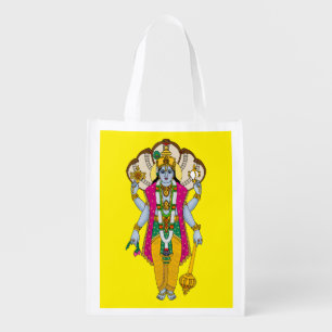 Lord Vishnu Tote Bag