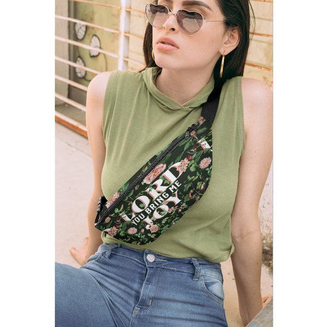Lord You Bring Me Joy Floral Christian Fanny Pack (Creator Uploaded)