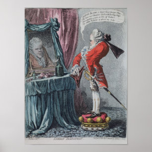 Lordly Elevation, pub. by Hannah Humphrey, 1802 Poster
