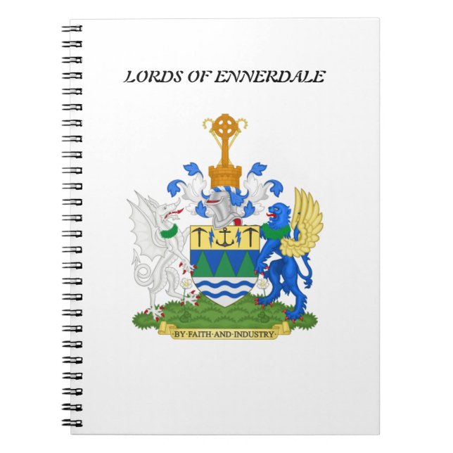 LORDS OF ENNERDALE NOTEBOOK (Front)
