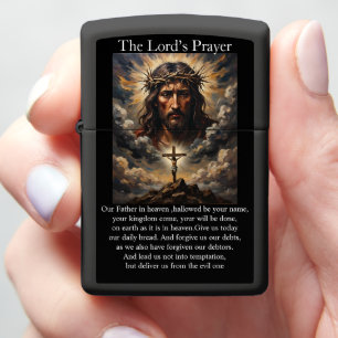 Lord's Prayer Archangel Michael Spiritual Warfare Zippo Lighter