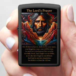 Lord's Prayer Canyon Dawn Artwork Zippo Lighter
