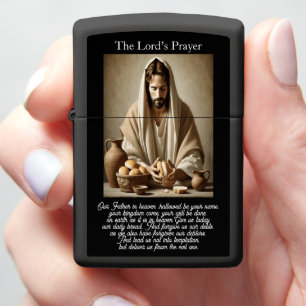 Lord's Prayer Daily Bread Sanctuary Artwork Zippo Lighter