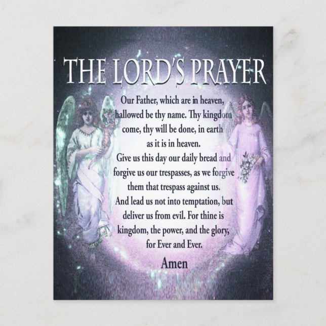 Lord's Prayer Flyer (Front)