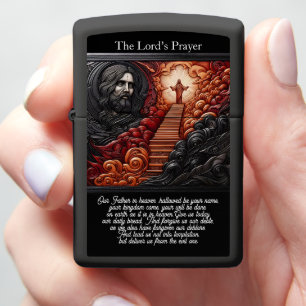 Lord's Prayer Heavenly Stairway Ascent Zippo Lighter