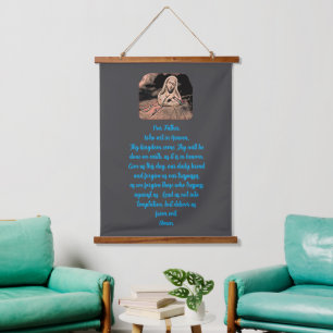 Lord's Prayer mug Hanging Tapestry
