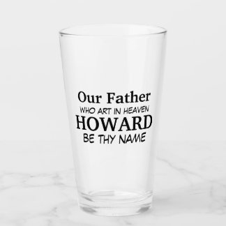 Lord's Prayer Pint Glass