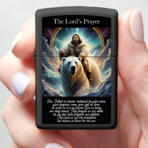Lord's Prayer Polar Wilderness Triumph Artwork Zippo Lighter
