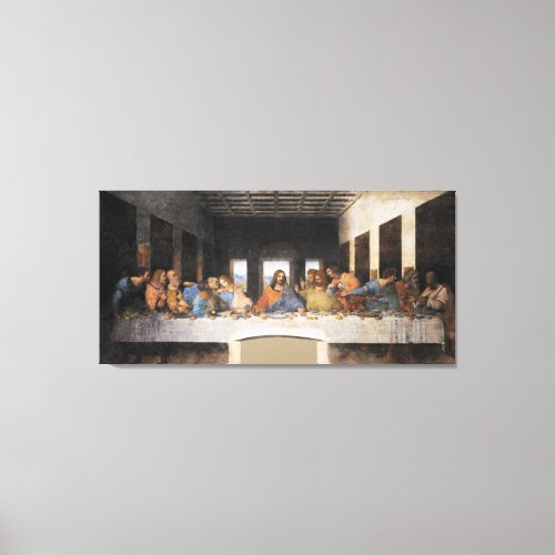 Lords Supper Canvas Print