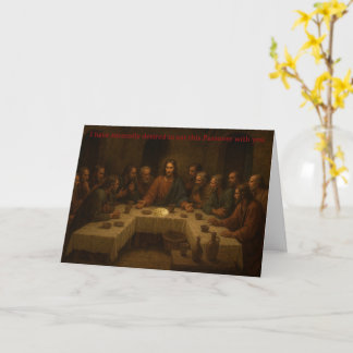 Lord's Supper: Christian Passover Card