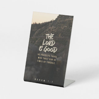 Lords Word Pedestal Sign