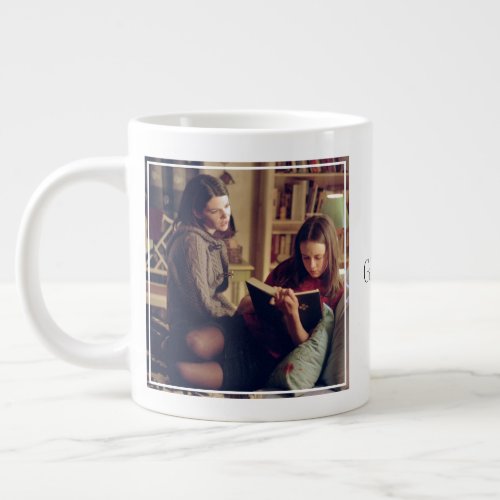 Lorelai and Rory Sitting in Bedroom Giant Coffee Mug