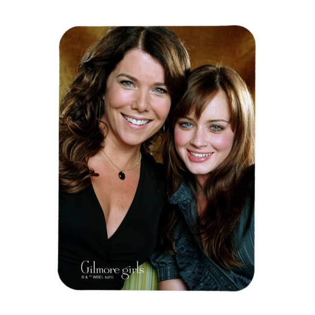 Lorelai & Rory Close-Up Portrait Magnet (Vertical)