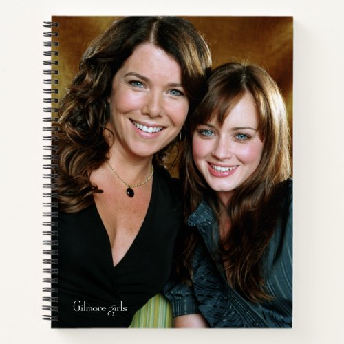 Lorelai  Rory Close_Up Portrait Notebook