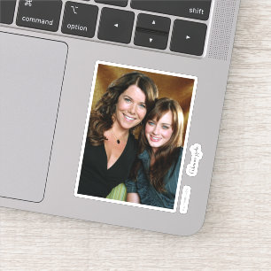 Lorelai & Rory Close-Up Portrait Sticker