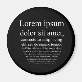 Lorem Ipsum Magnet