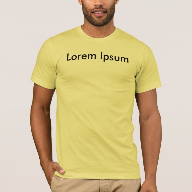 Lorem Ipsum T-Shirt (Front)