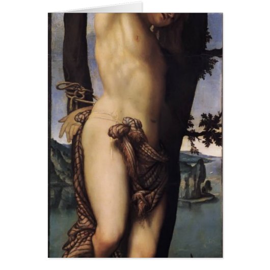 Lorenzo Lotto- St. Sebastian Cards (Front)