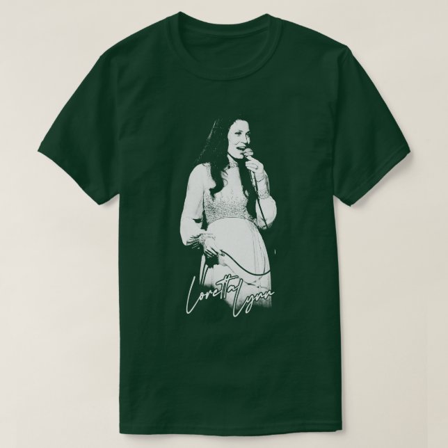 Loretta Lynn 70s Style Country Fan Design 1 T-Shirt (Design Front)